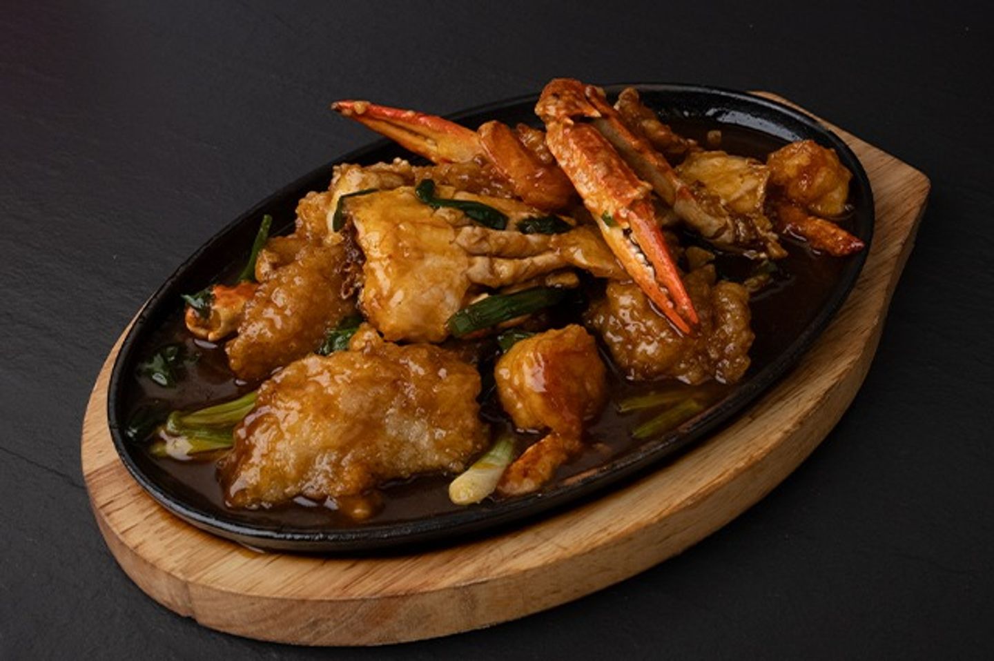 Sizzling Mix Seafood Sizzling