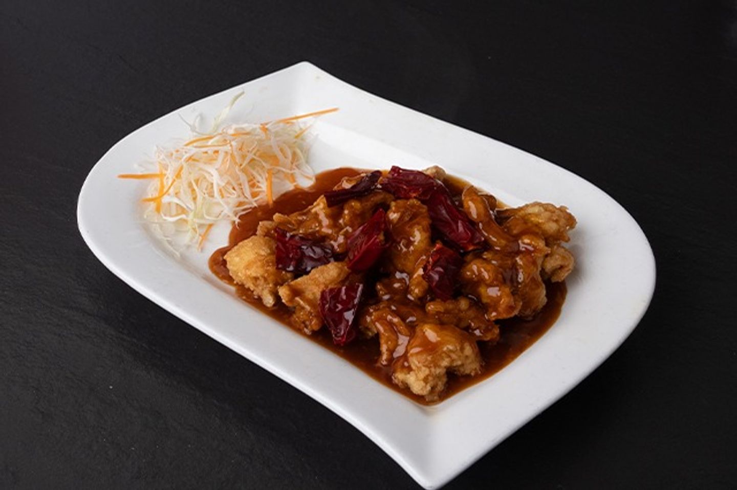 Chicekn Dry Chili And Garlic