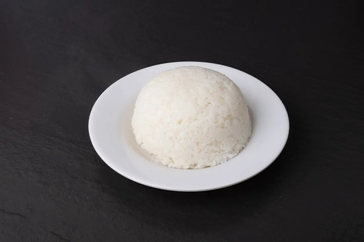 Garlic And Pepper Rice With Beef - Steam Rice