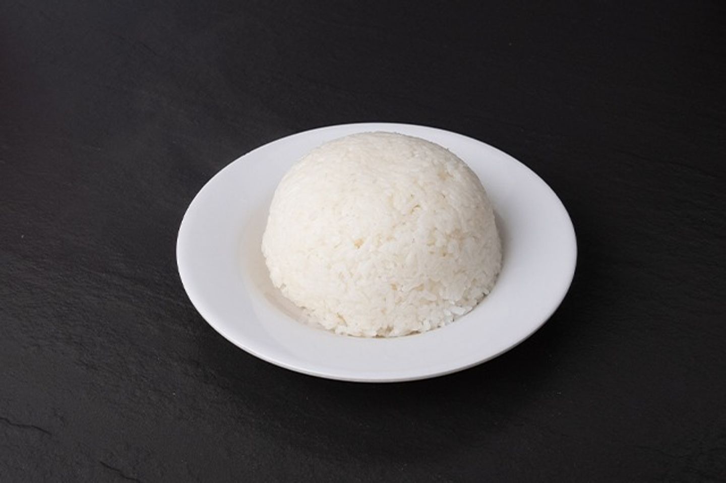 Garlic And Pepper Rice With Beef - Steam Rice