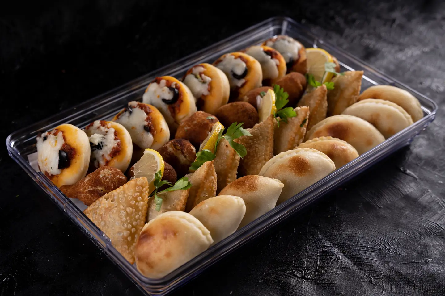 Small Pastries And Fries Tray 2