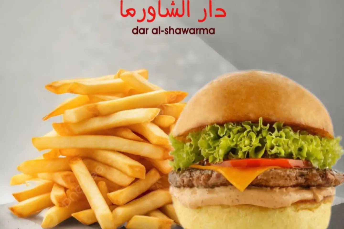 Double Cheese Beef Burger Sandwich