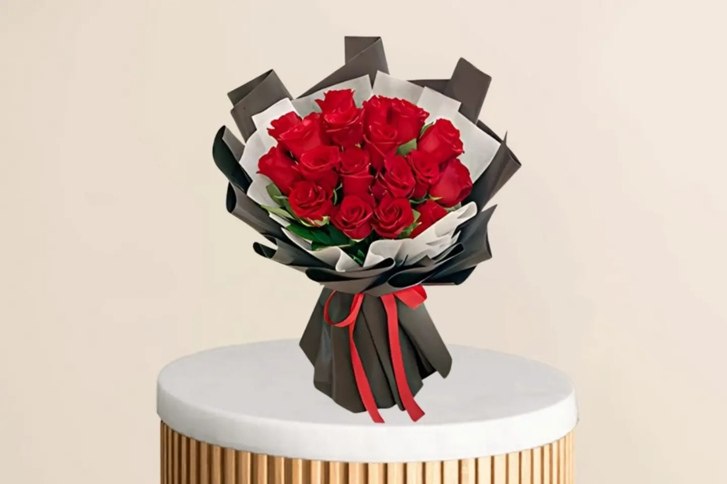 Eva Red Bouquet Bk