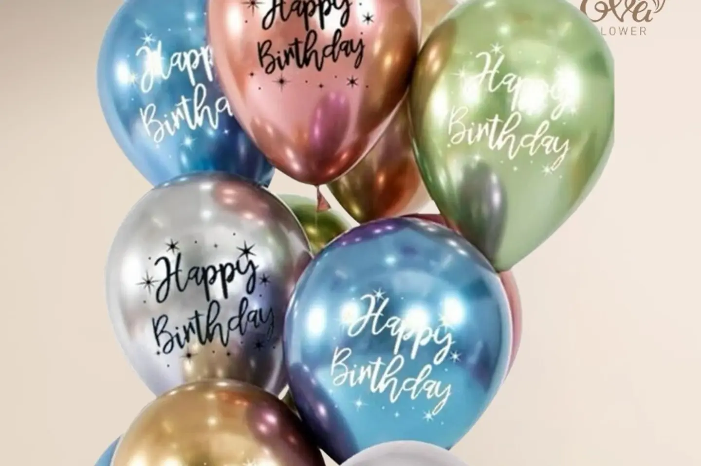 Birthday Ballon Set Multi Color