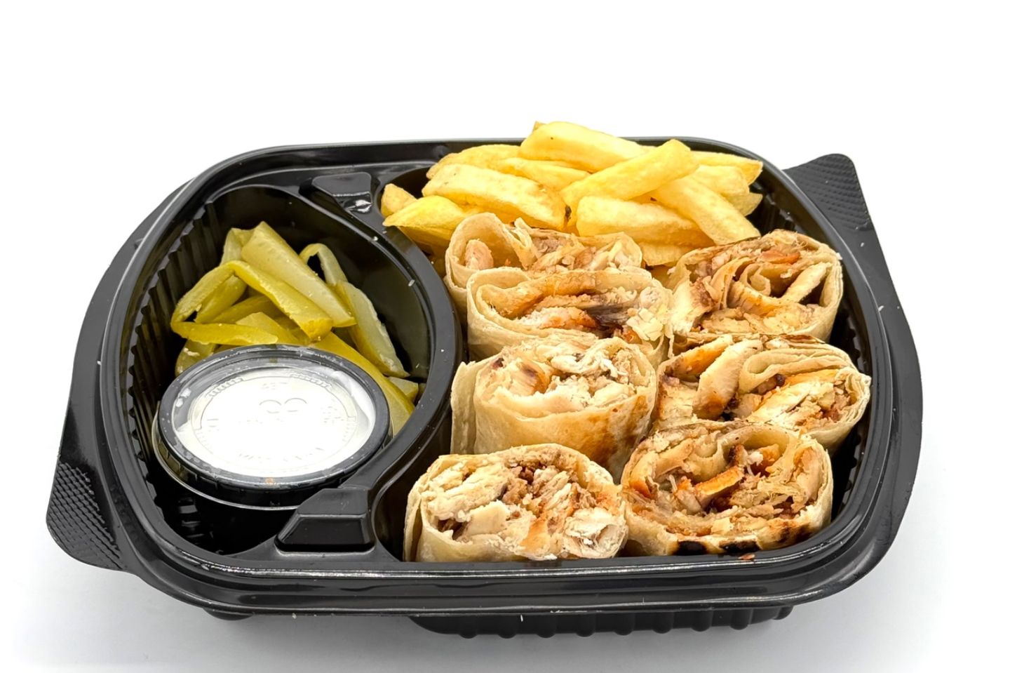 صحن شاورما عربي دجاج