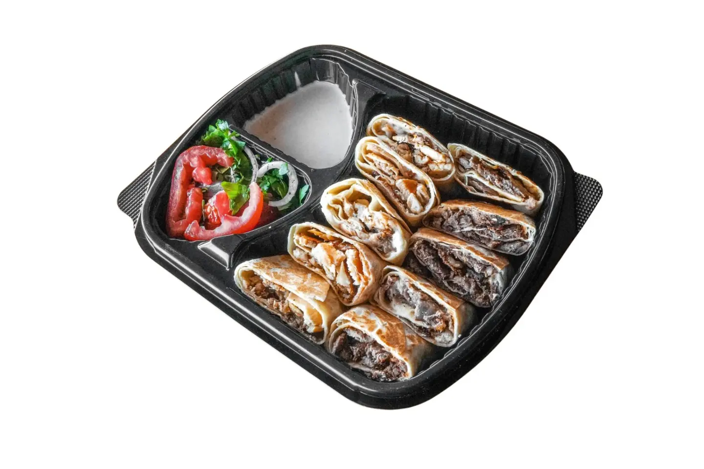 Mixed Arabi  Shawarma Plate