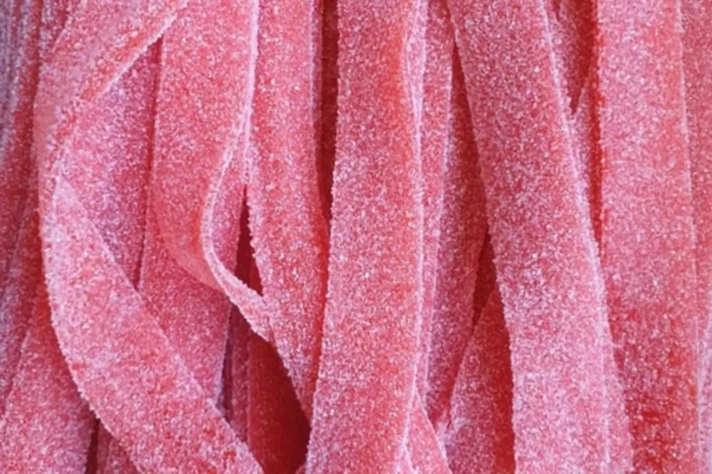 Strawberry Jelly Strips Hundred Grams