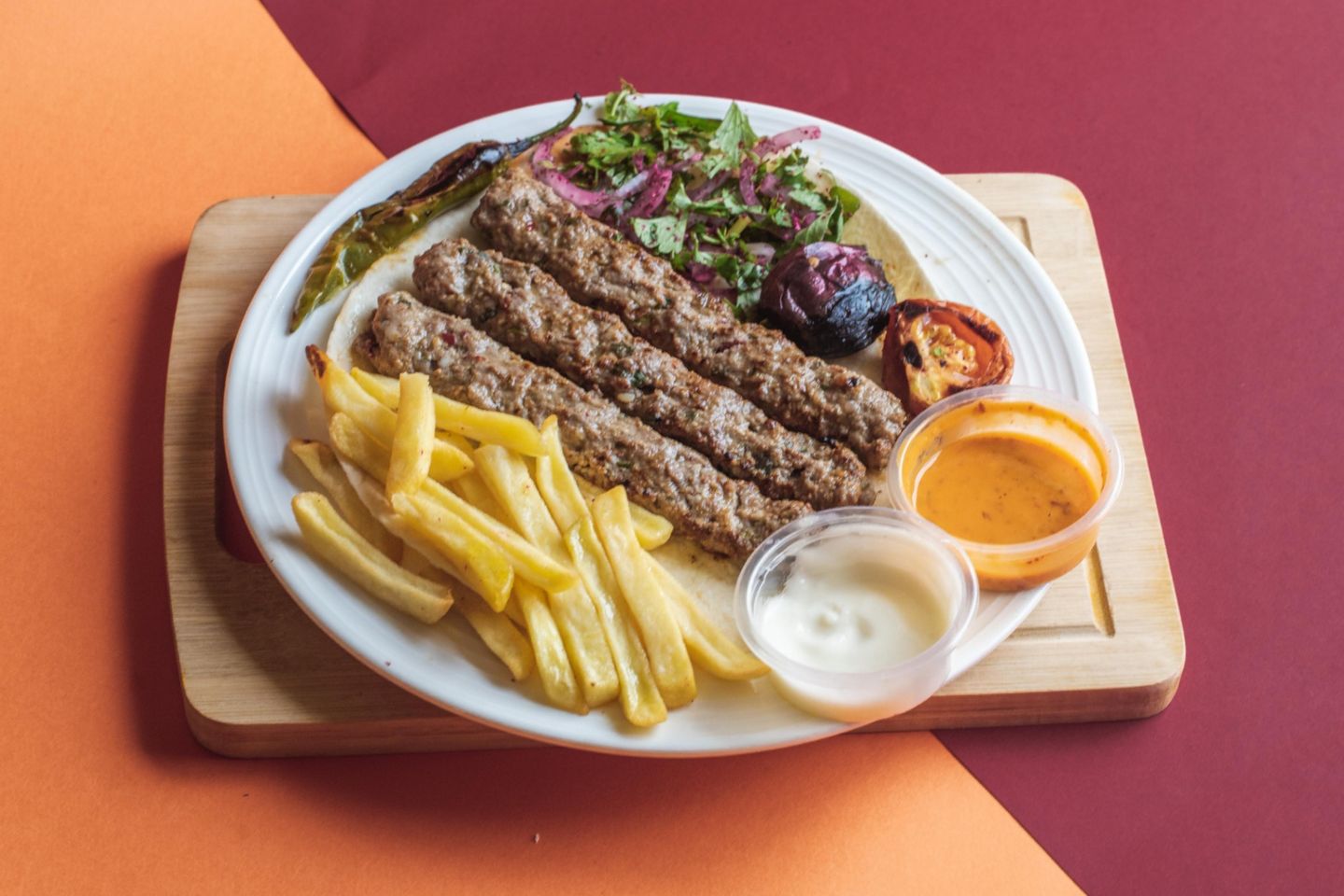 Beef Kebab Plate - 1/4 Kg