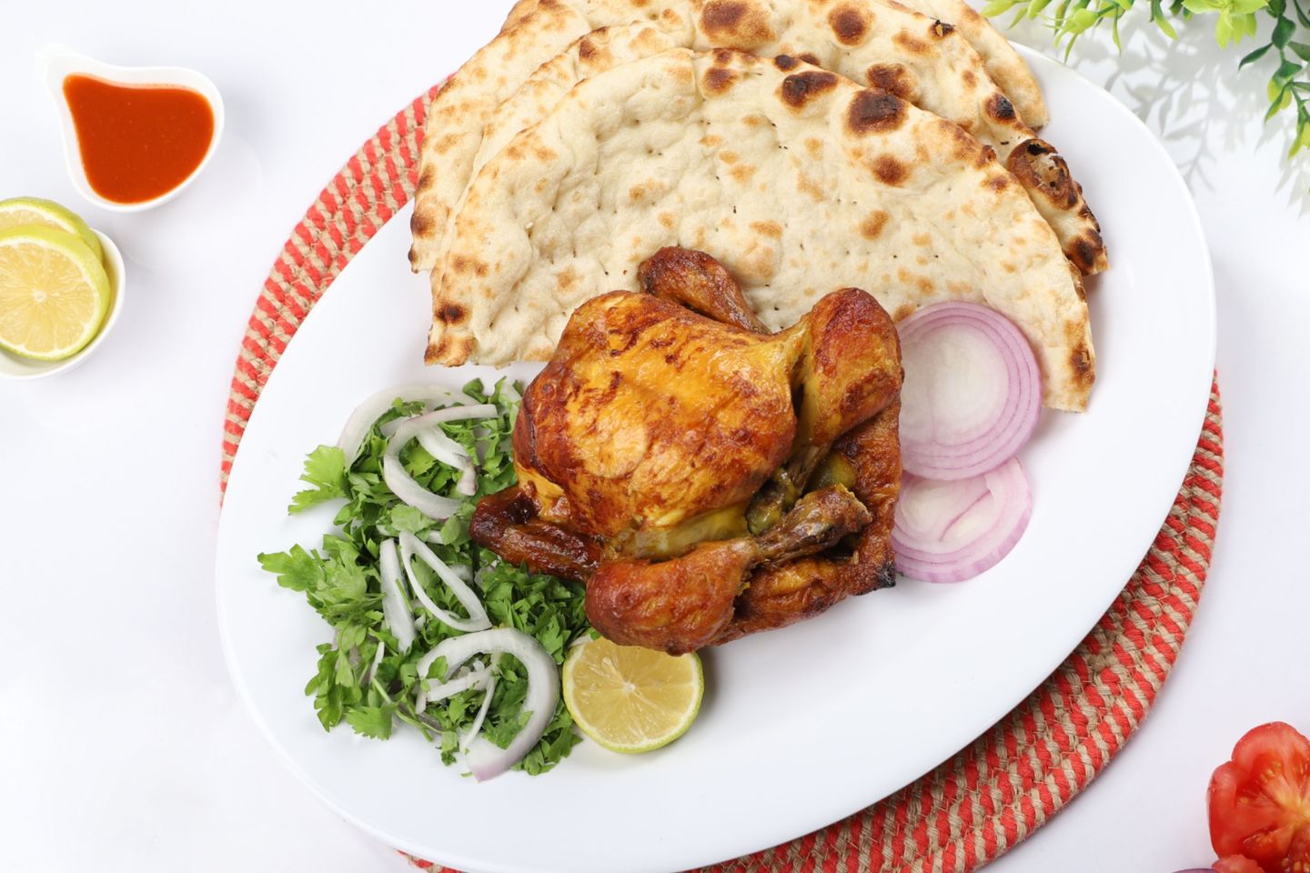ربع دجاج شواية ساده