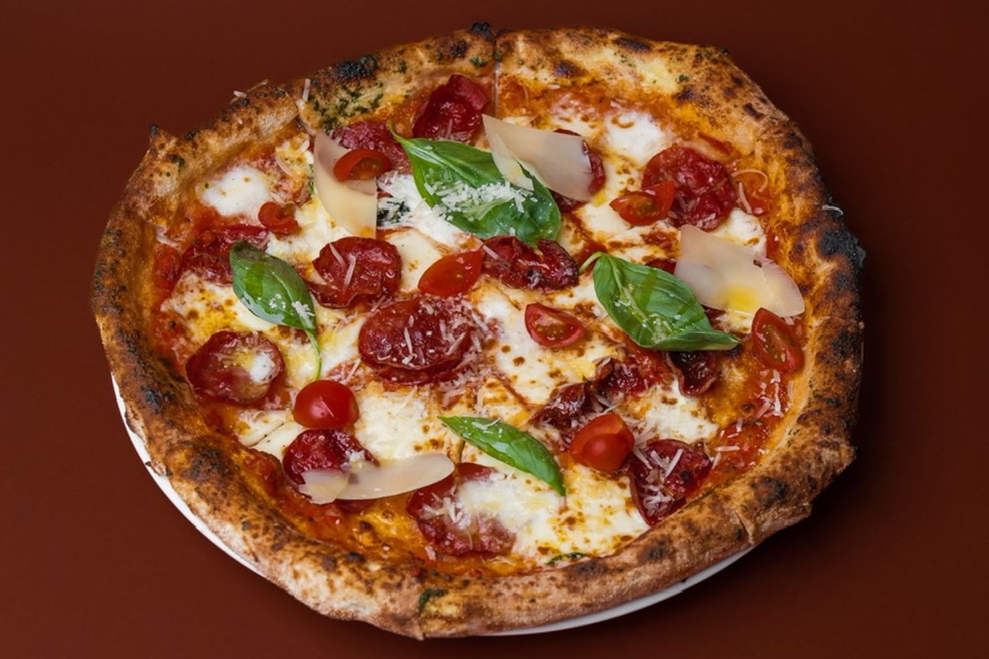 Pepperoni With Honey Pizza