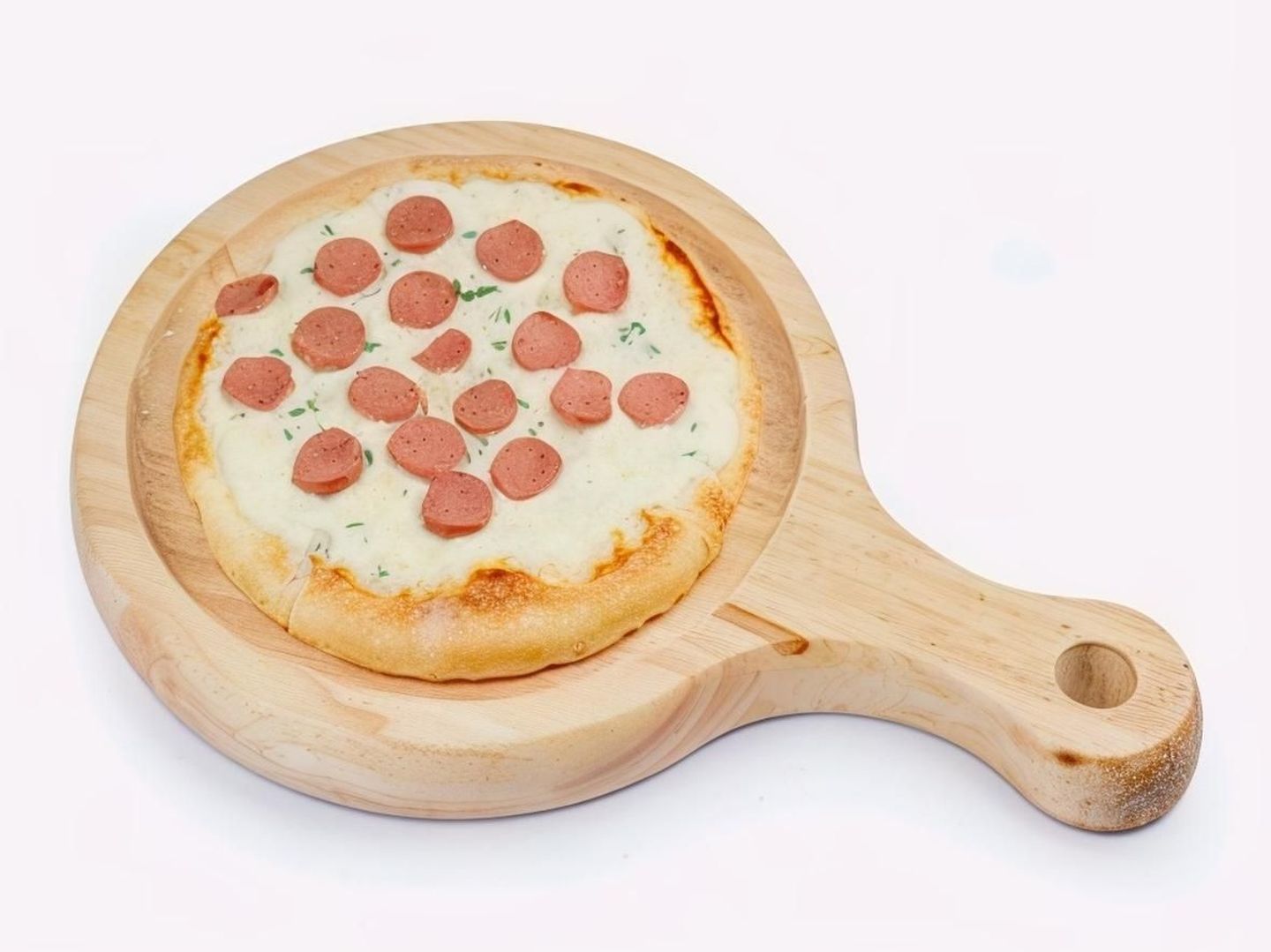 Cheese With Hot Dog Manakish