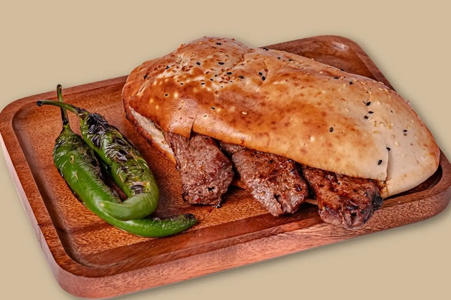 Grilled Kebab Sandwich