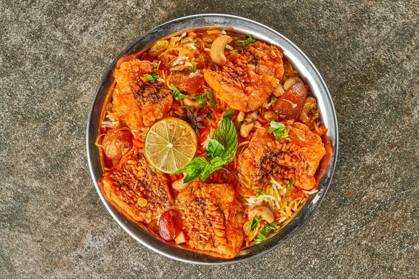 برياني السمك