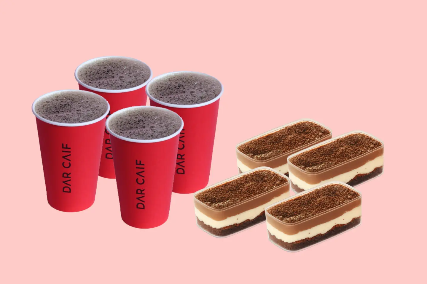 ⁠٤ قهوة اليوم ٤ كولد تشوكلت