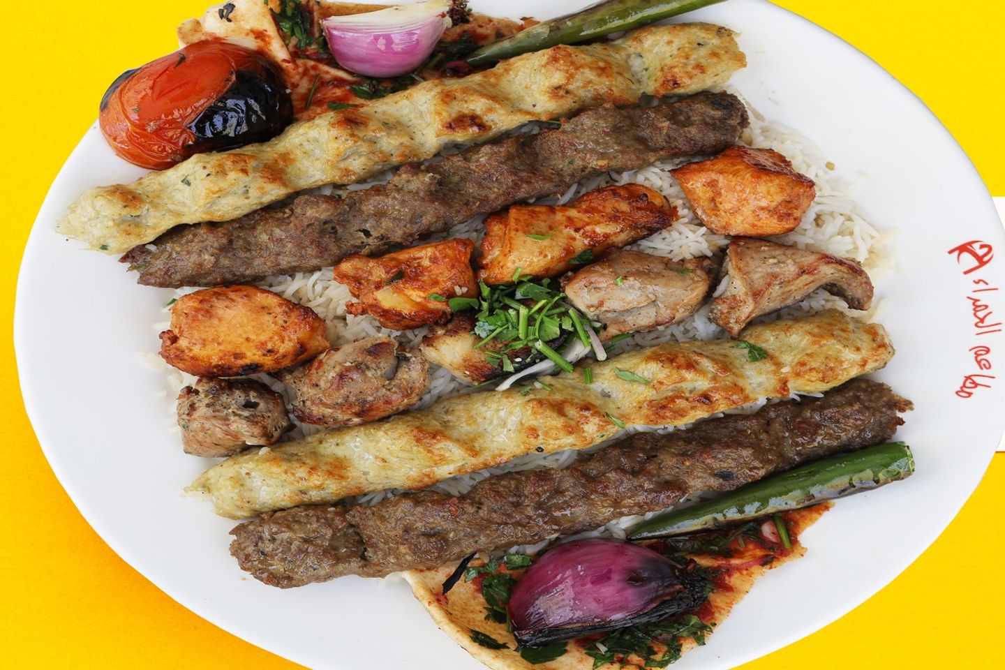 مشكل الحمراء سته اسياخ