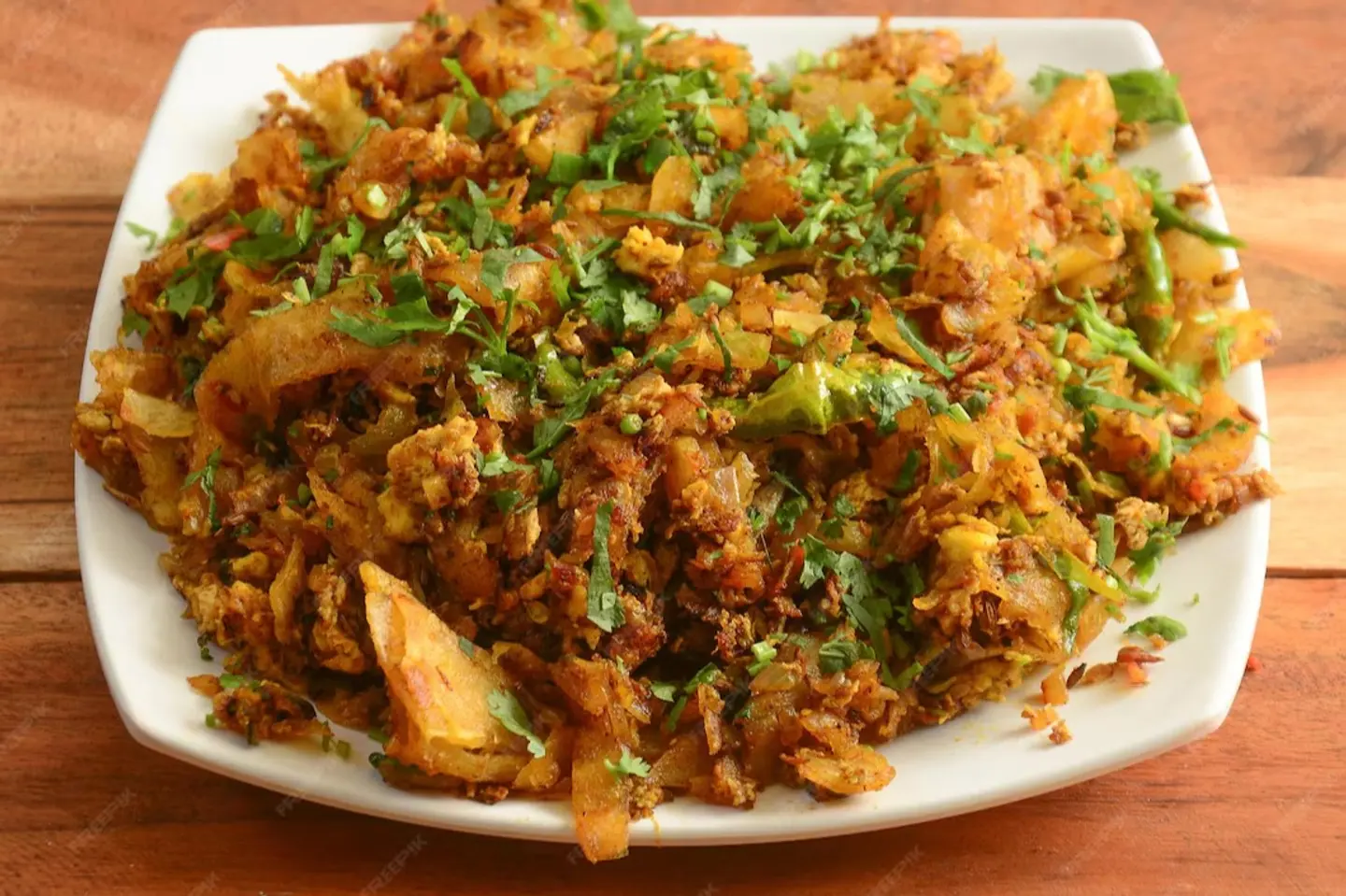 Kothu Porota Chicken