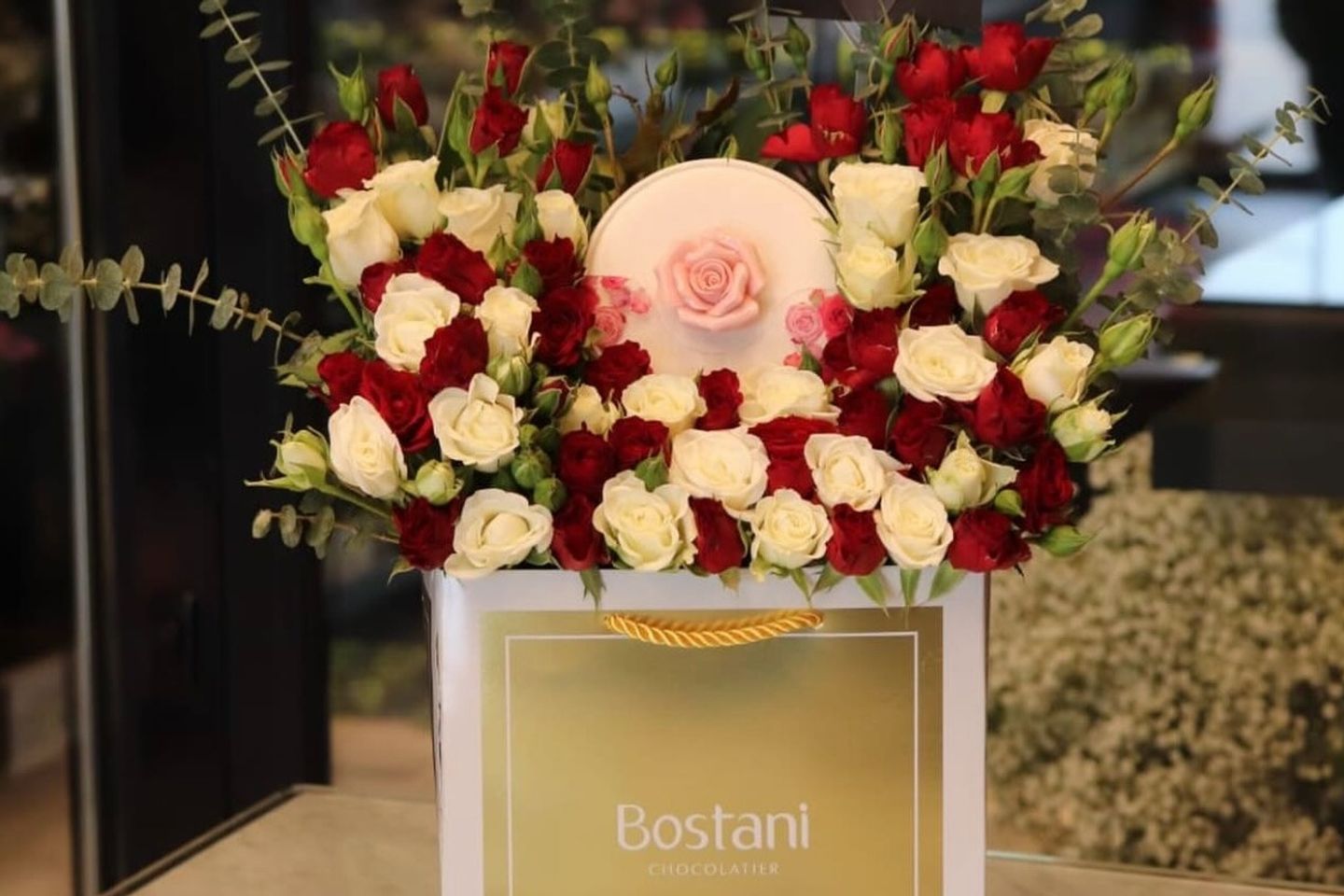 Postani Bag Baby Rose White
