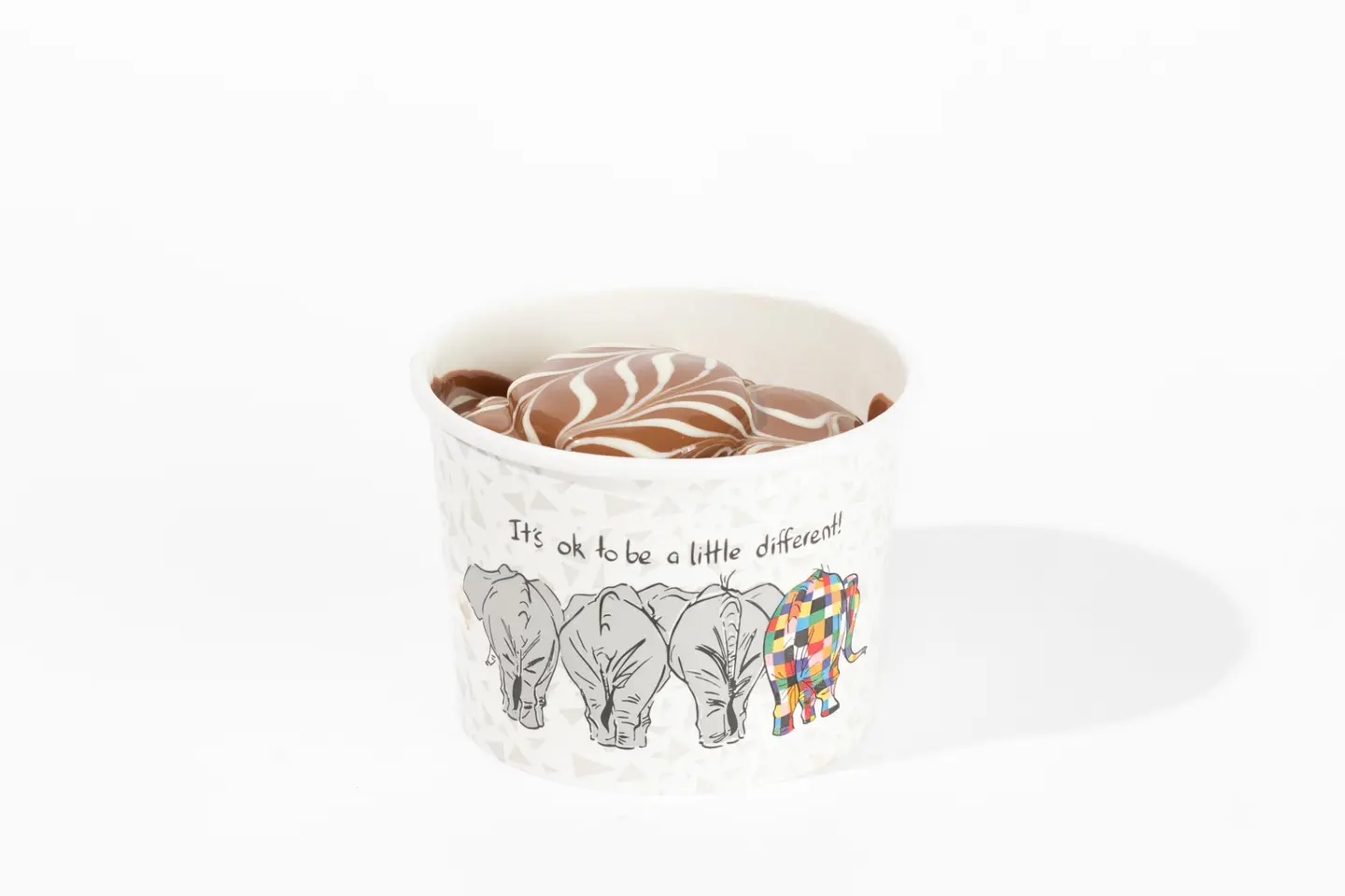 Chocolate Mini Crepe Cup