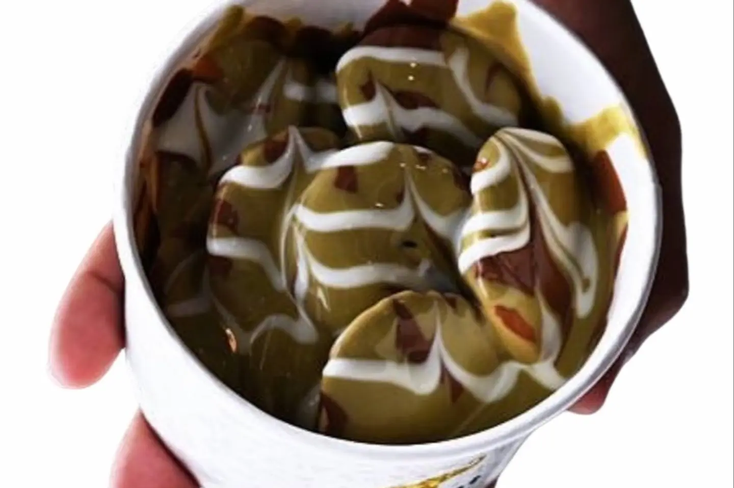 Pistachio Mini Crepe Cup