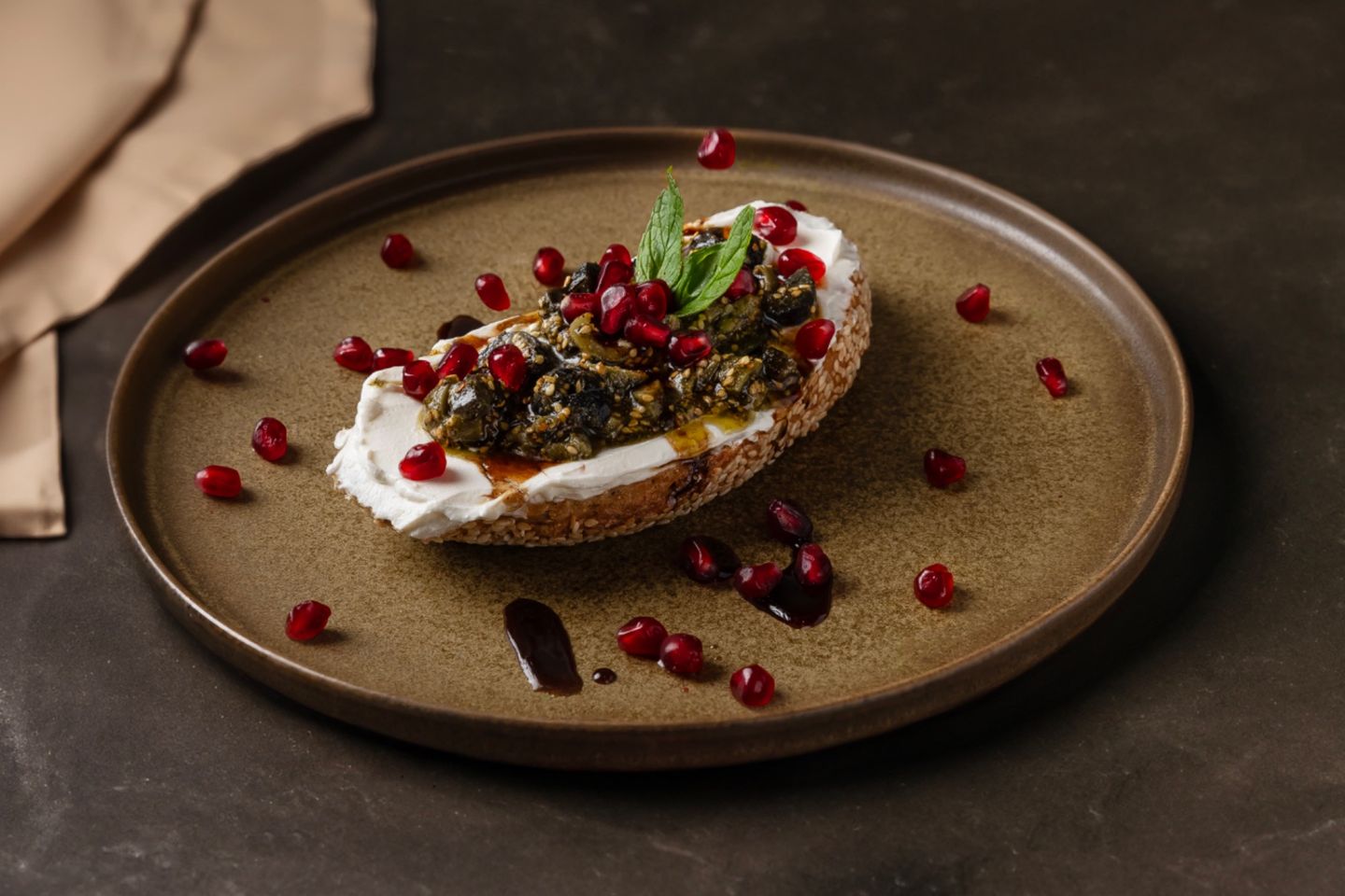 Special Labneh Toast