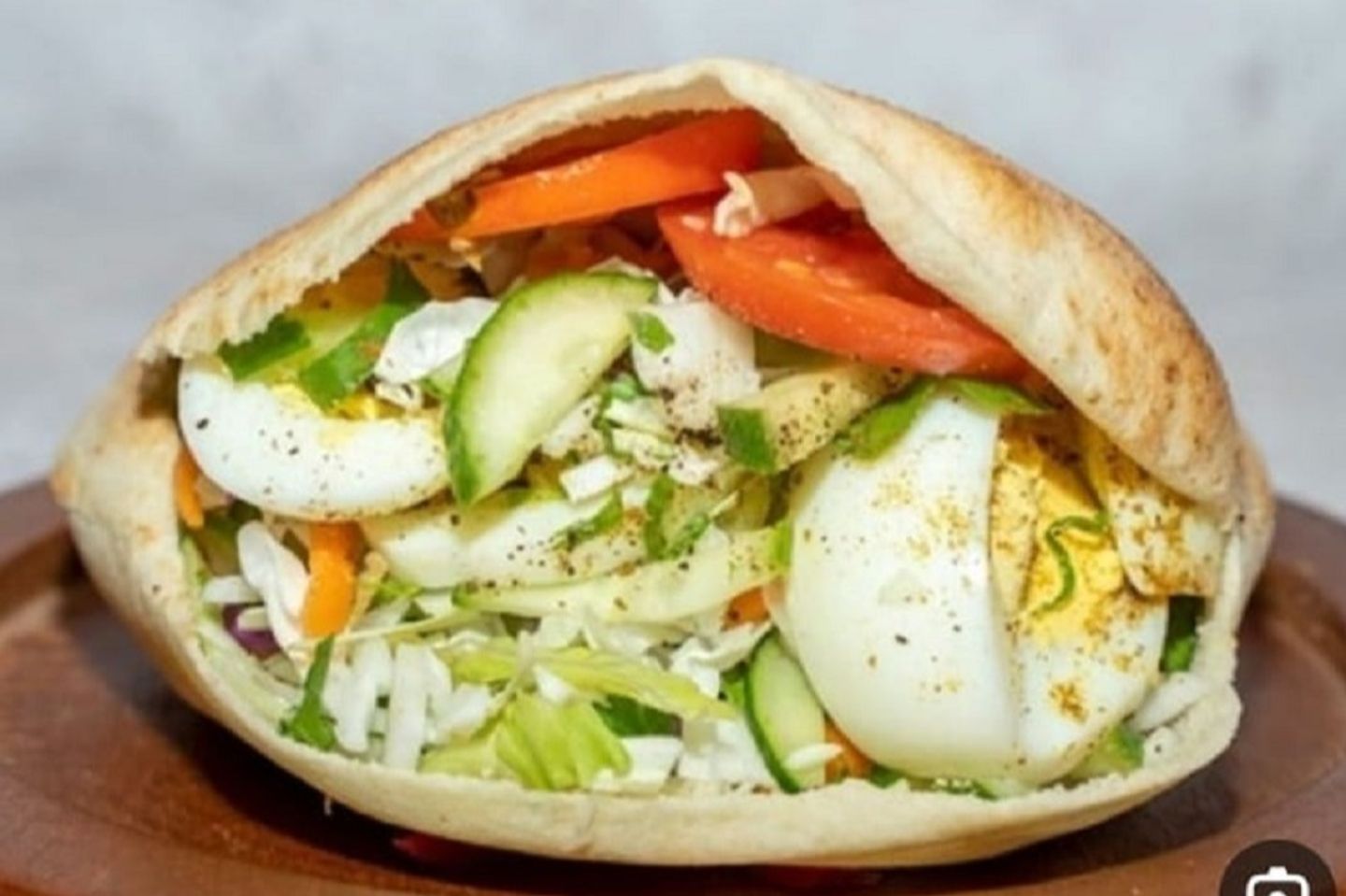 Boiled Eggs Sandwich