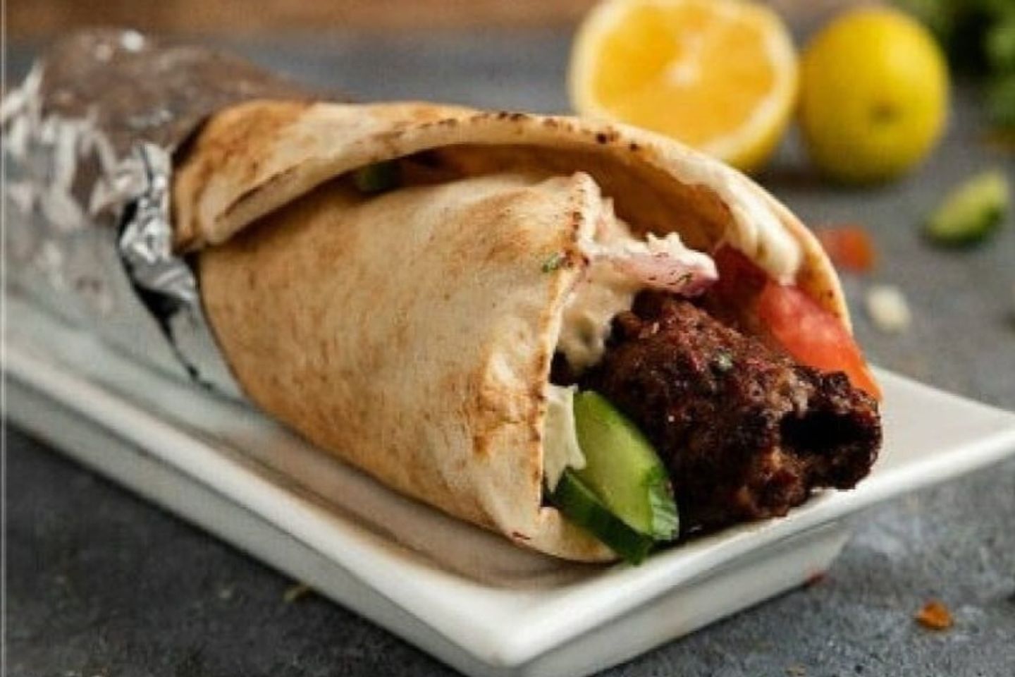 Meat Kebab Sandwich