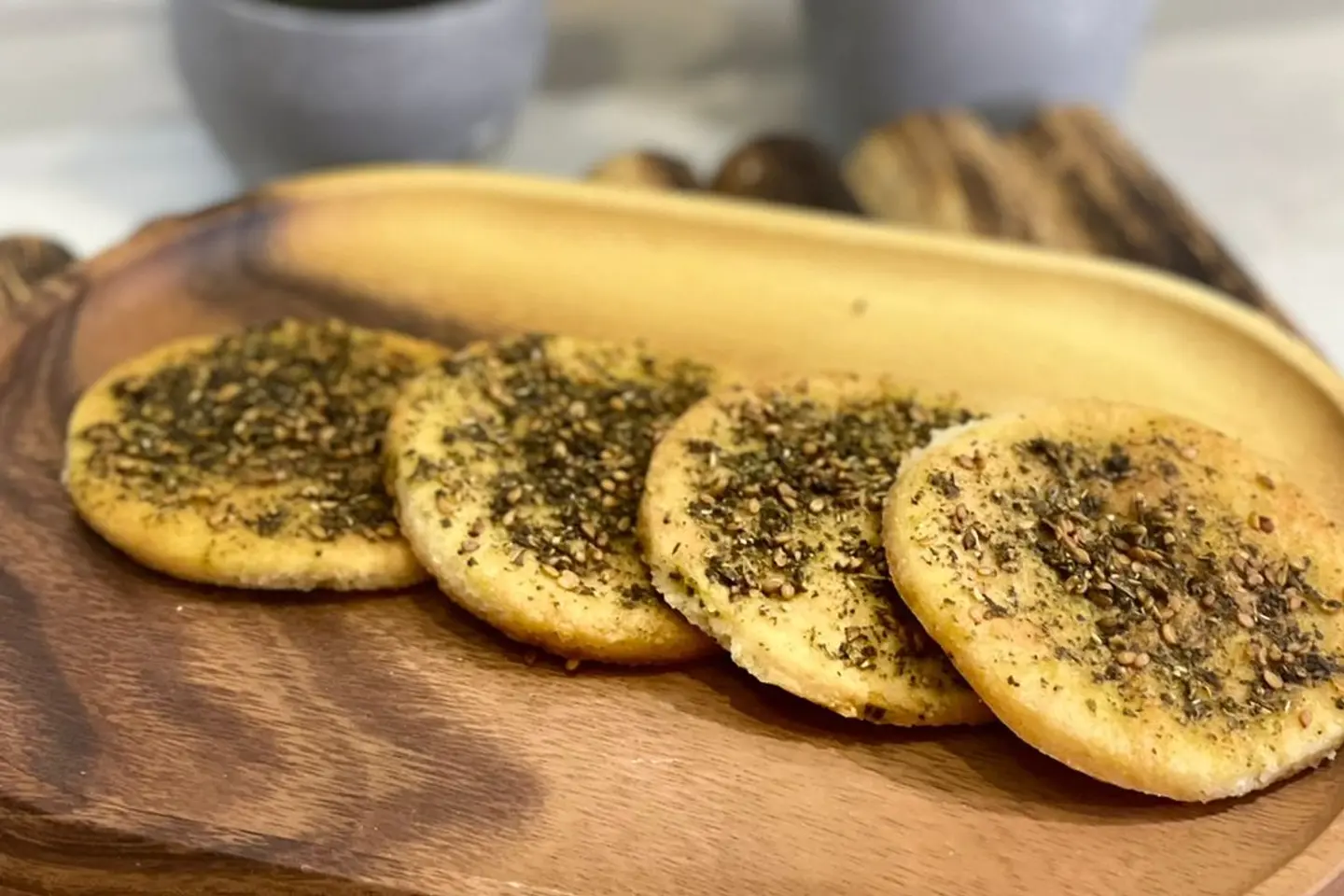 Keto Zaatar Manakeesh 2 Pieces