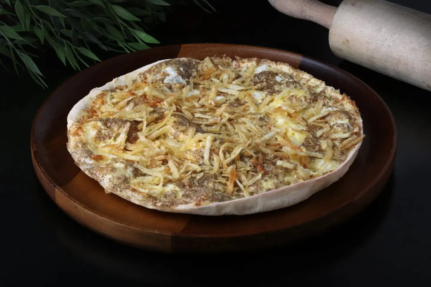 فطيرة بيض كرسبية بالزعتر والجبن
