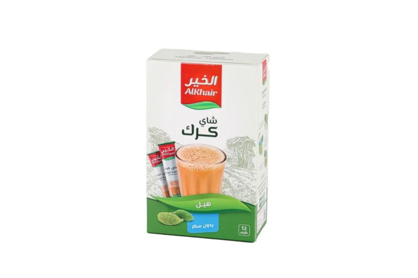 شاى كرك الخير بالهيل ١٢ ظرف