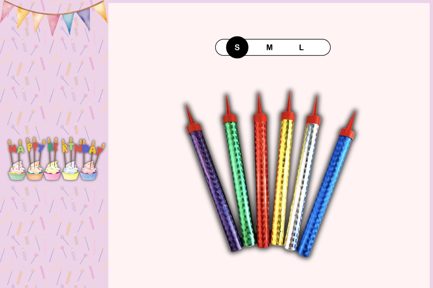 Small Sparkler Candles