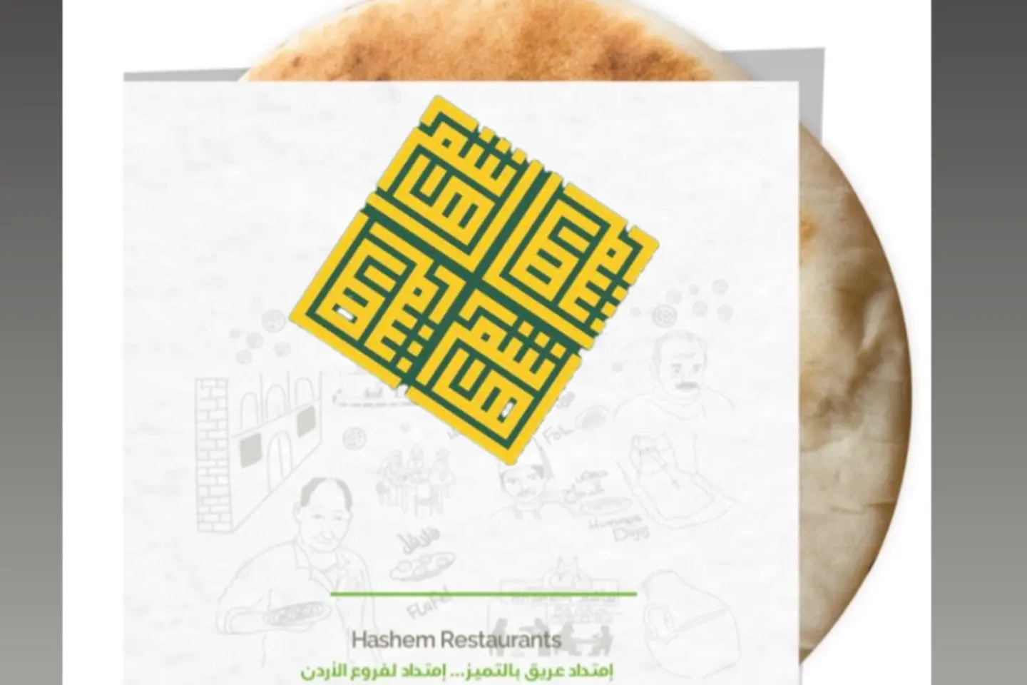 Arabic Stuffed Falafel Sandwich