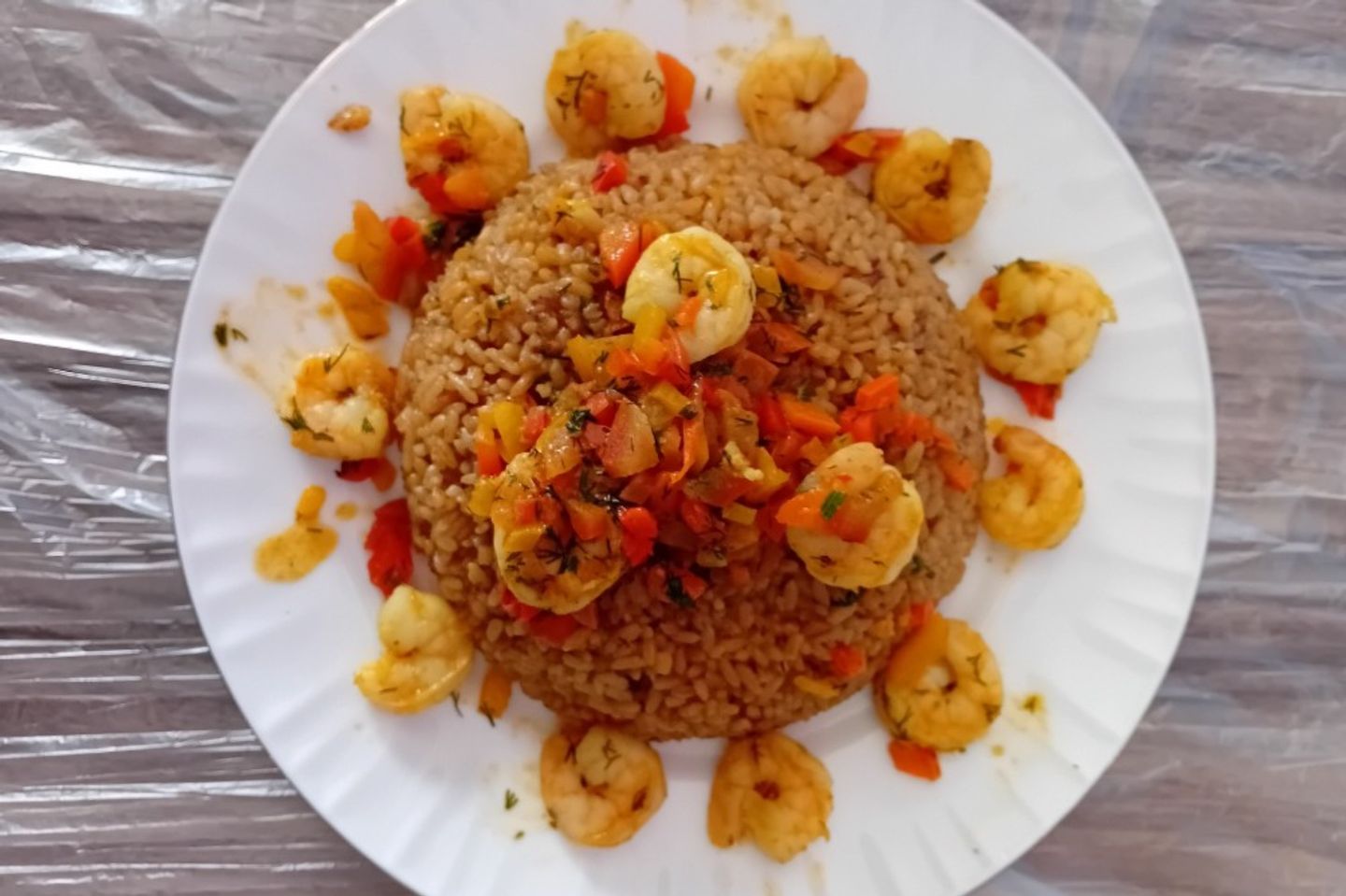 Sayadiyah Rice With Shrimp