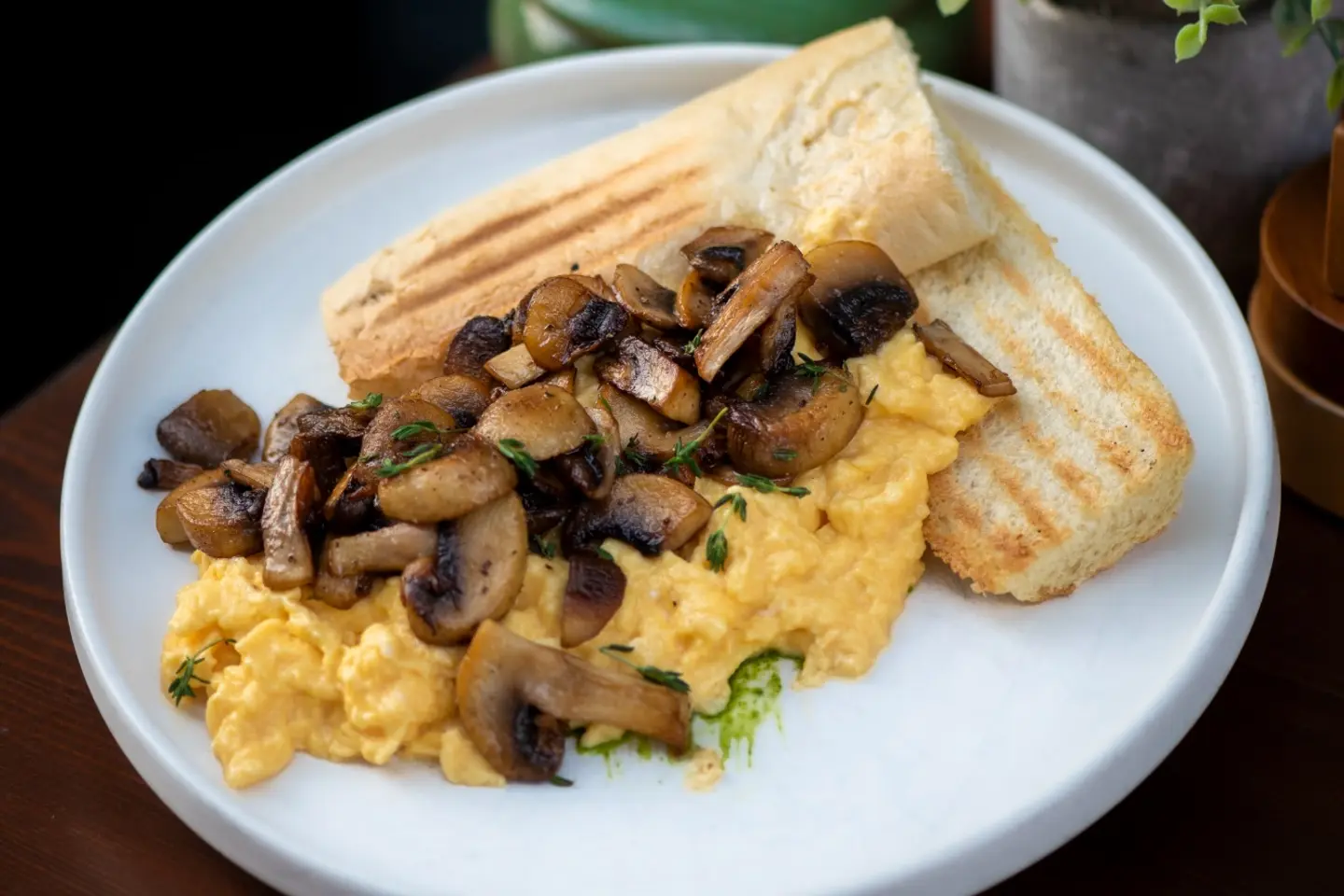Truffle Scrambled Eggs