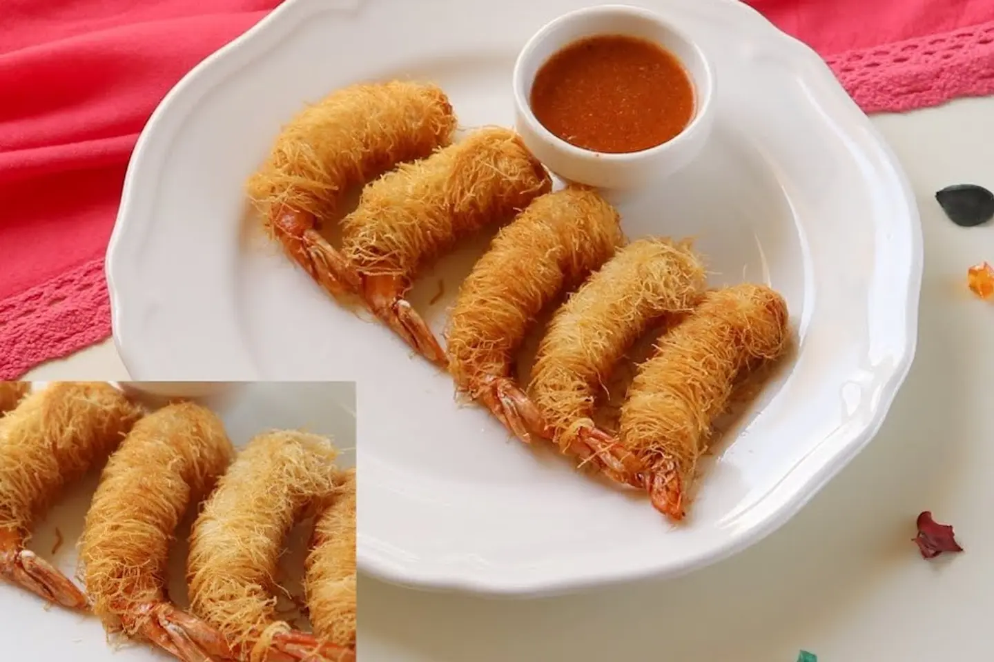 Shrimp Kunafa