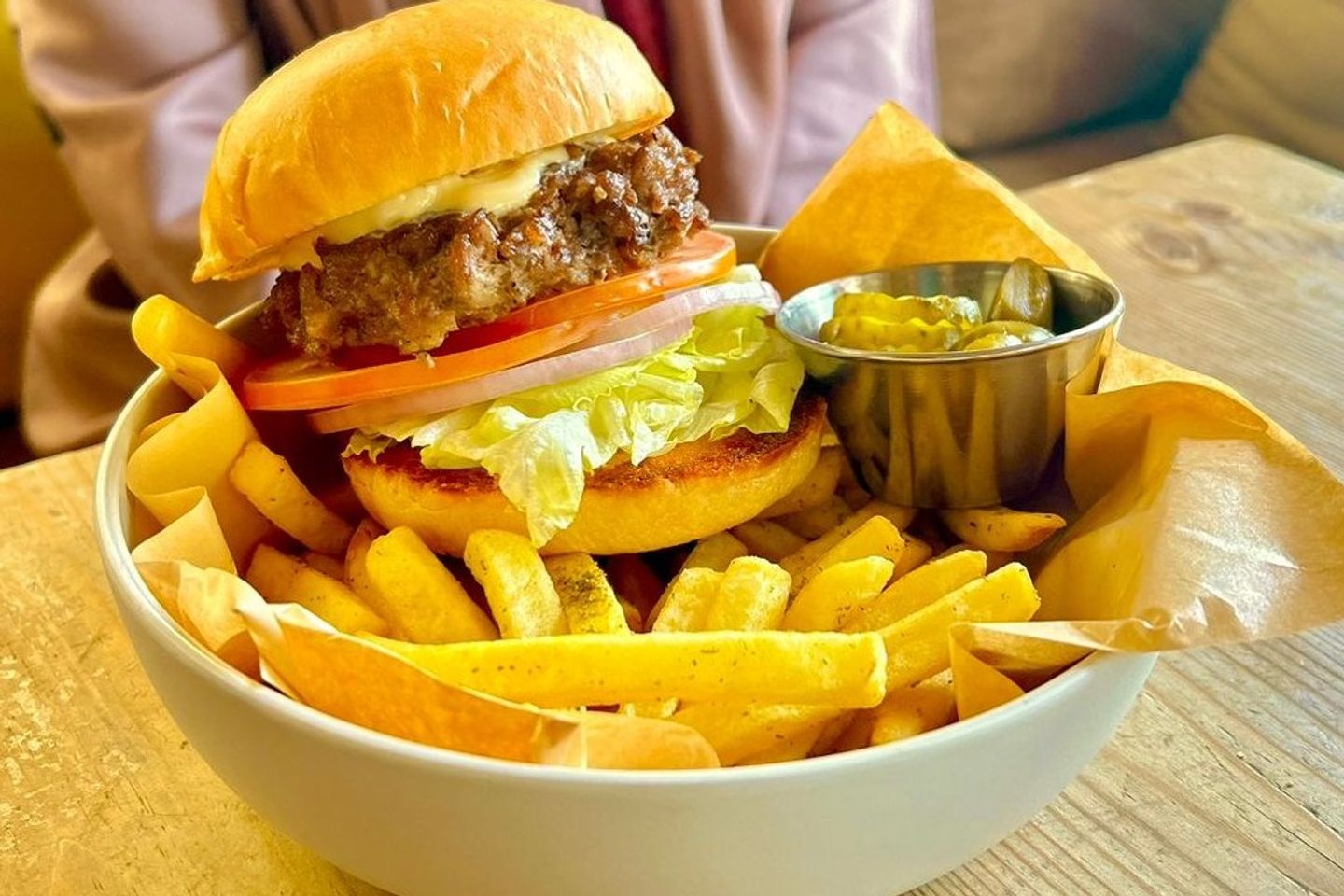 Burger & Fries