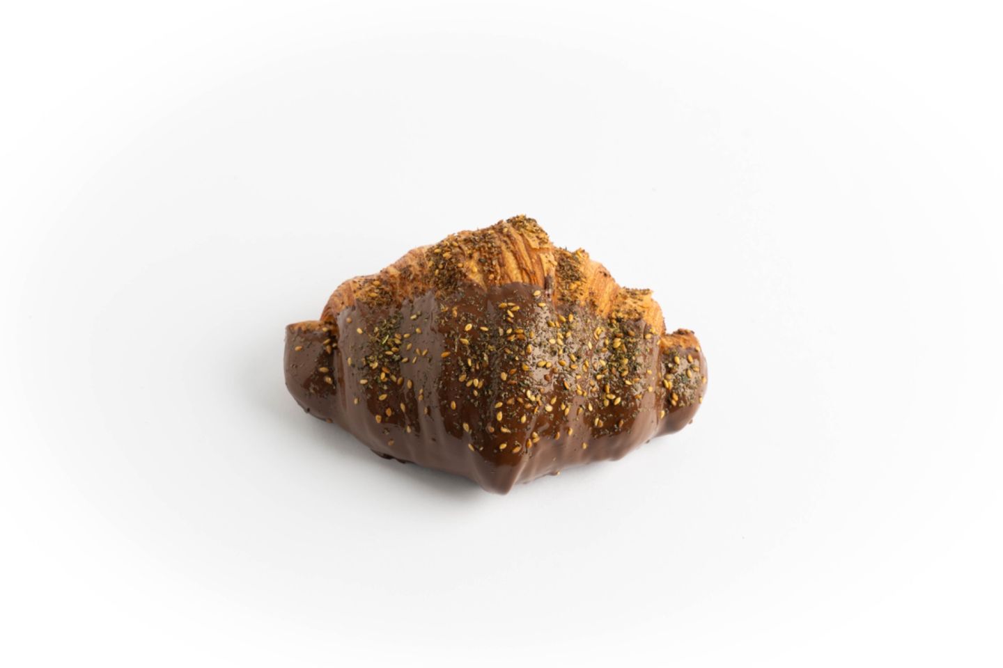 Chocolate Zaatar Croissant