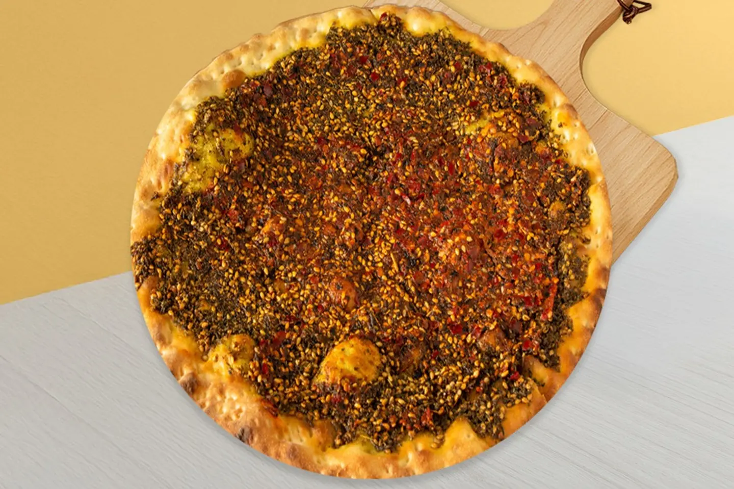 زعتر مع محمرة