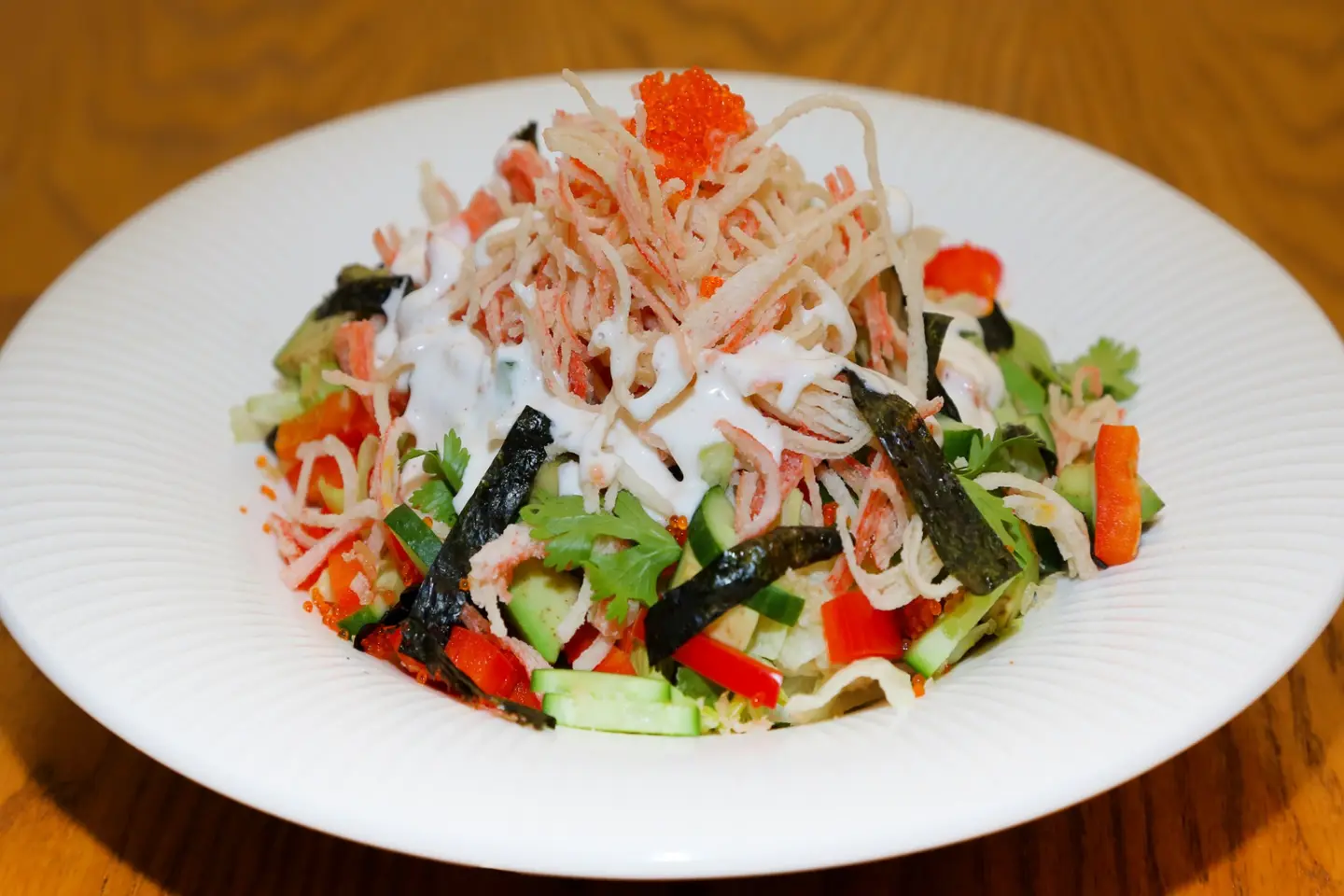 Crispy Crab Salad
