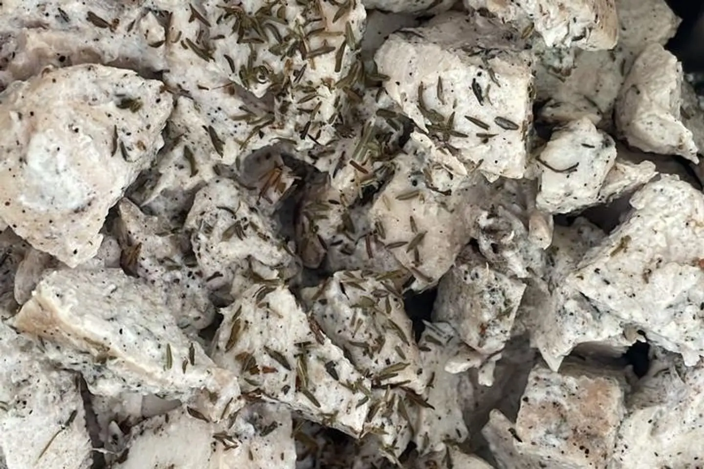 دجاج بالزعتر