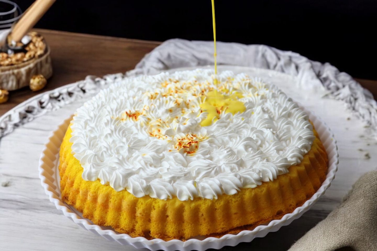 Saffron Tart