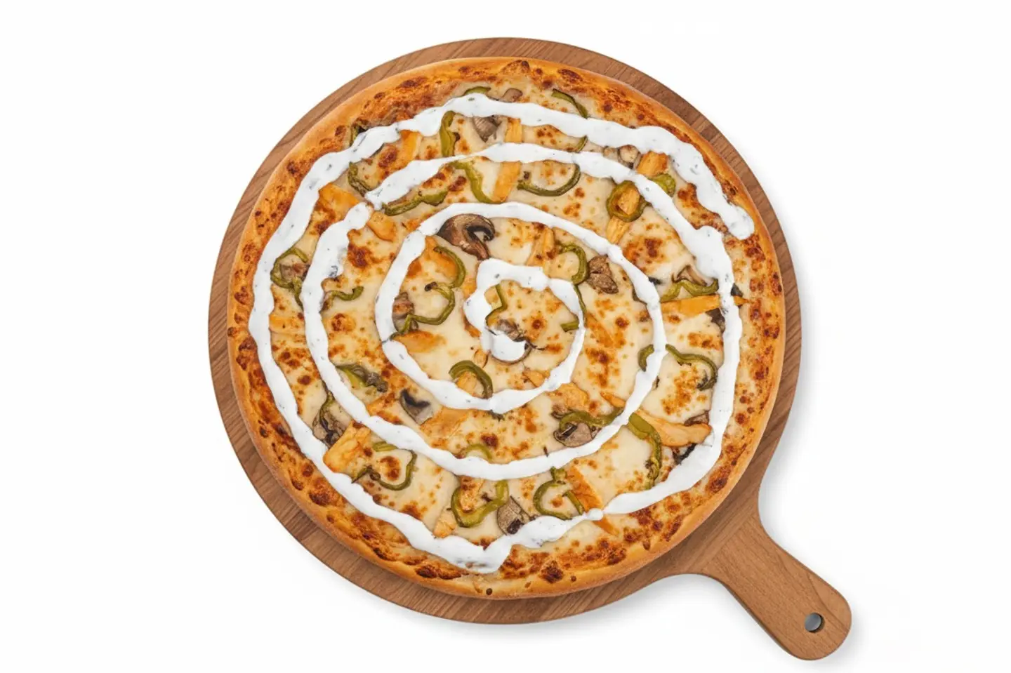 بيتزا رانش وسط