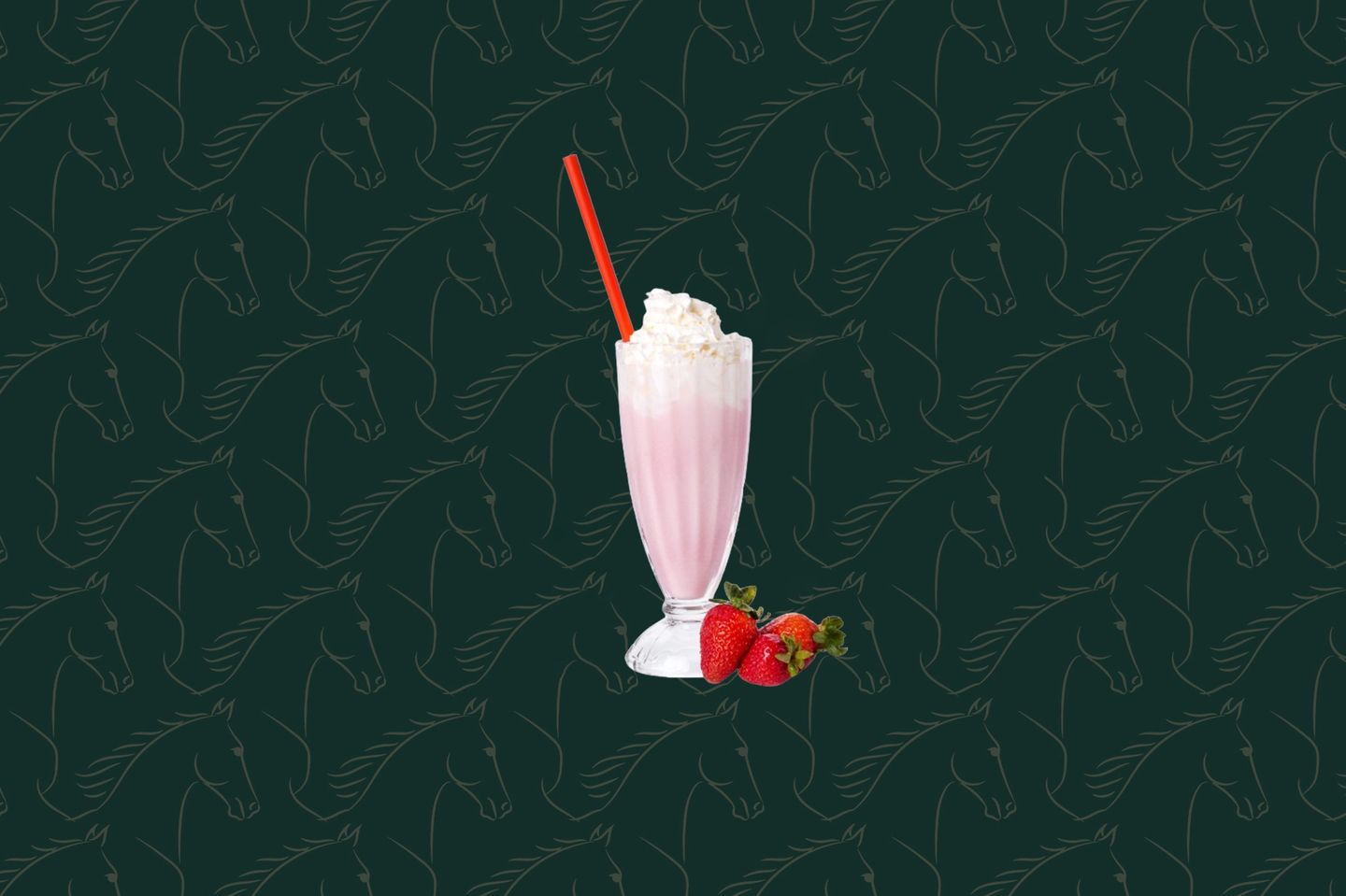 ميلك شيك فراولة