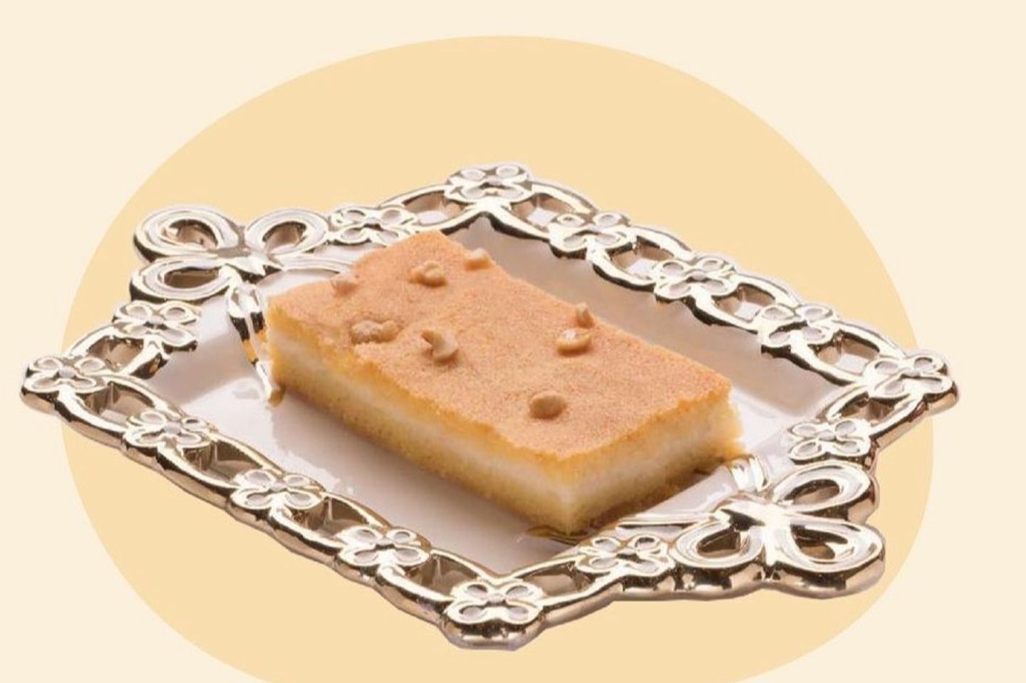 Basbousa With Cream - 1 Kg