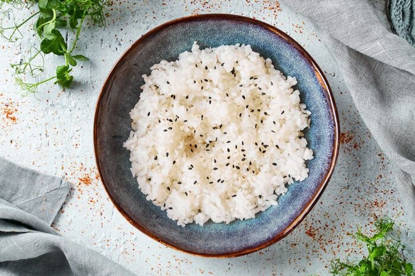 أرز مسلوق