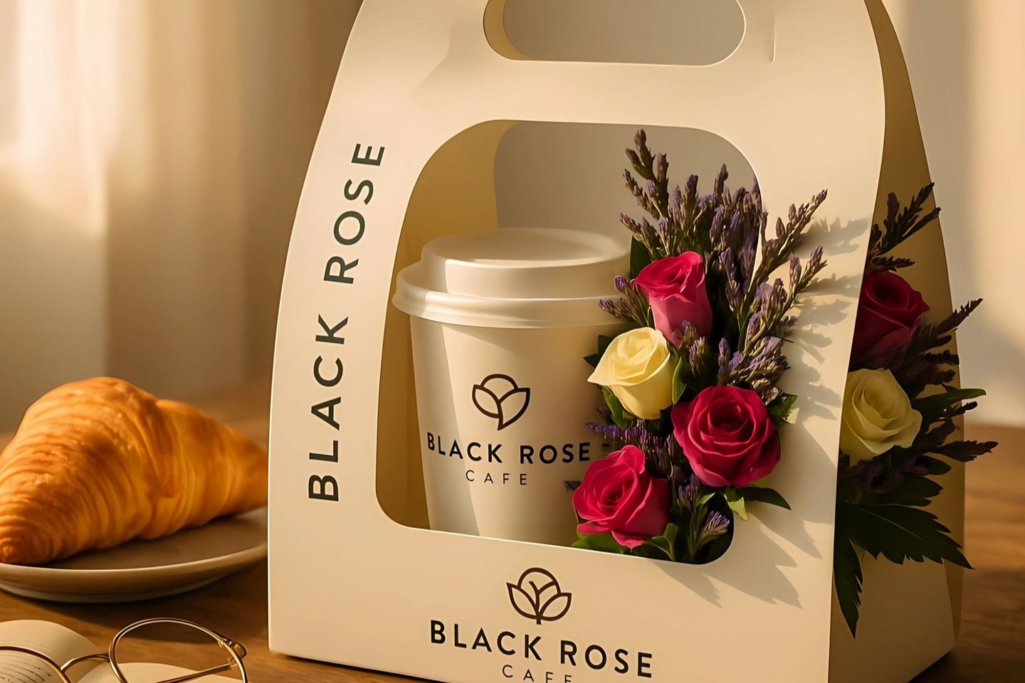 Ice Sixty With A Large Rose Holder