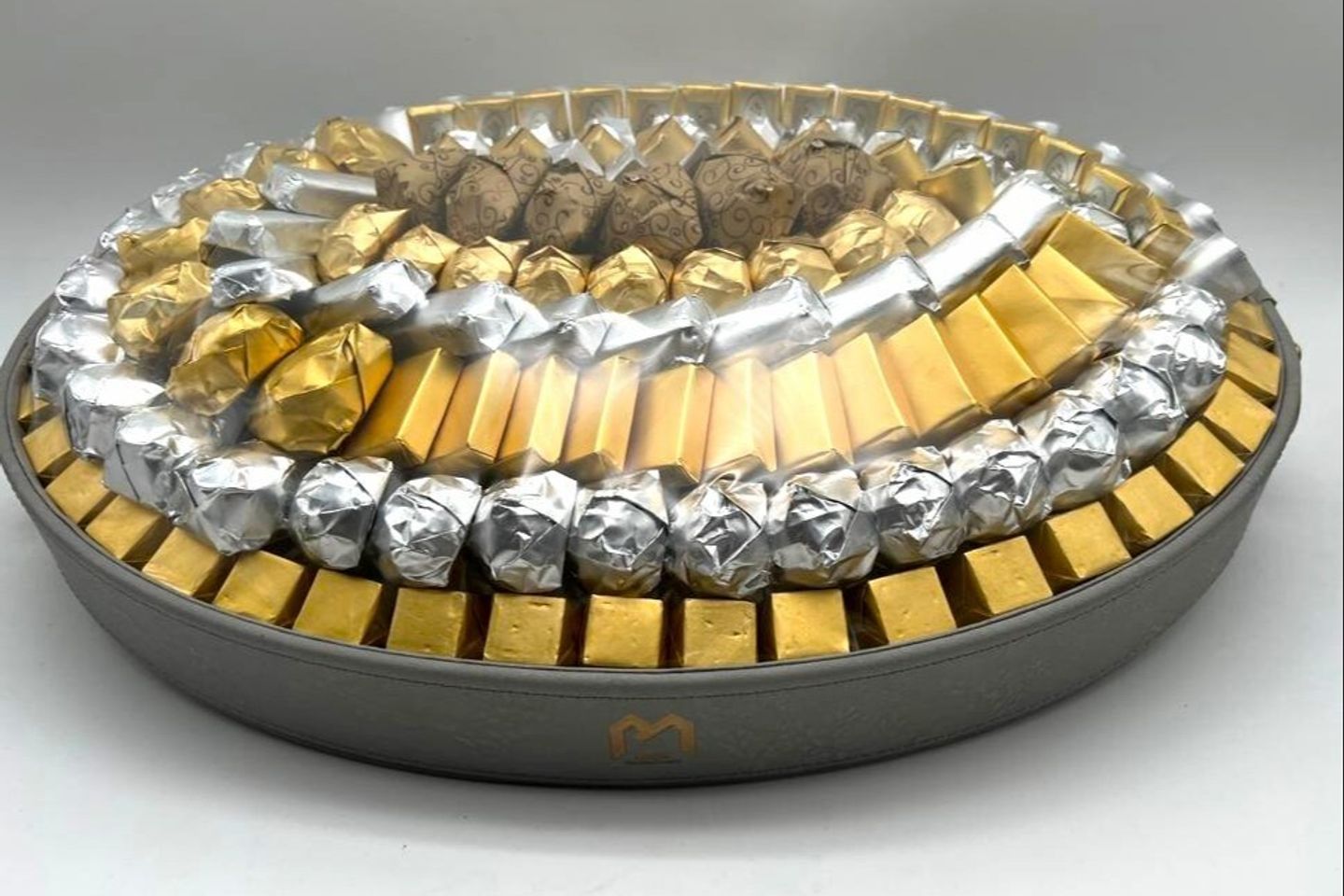 Small Chocolate Leather Tray
