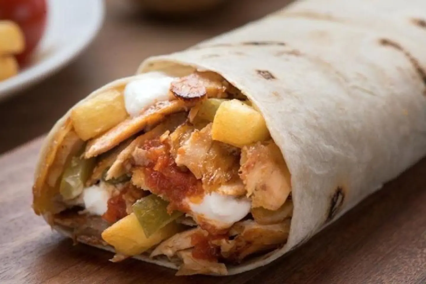 Large Shawarma With Cheese