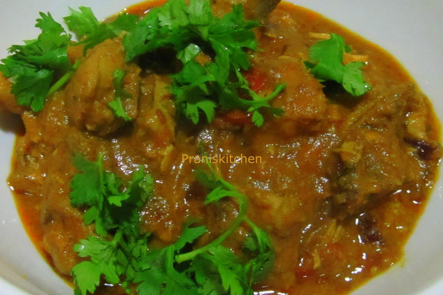 Chicken Sag With Rotti