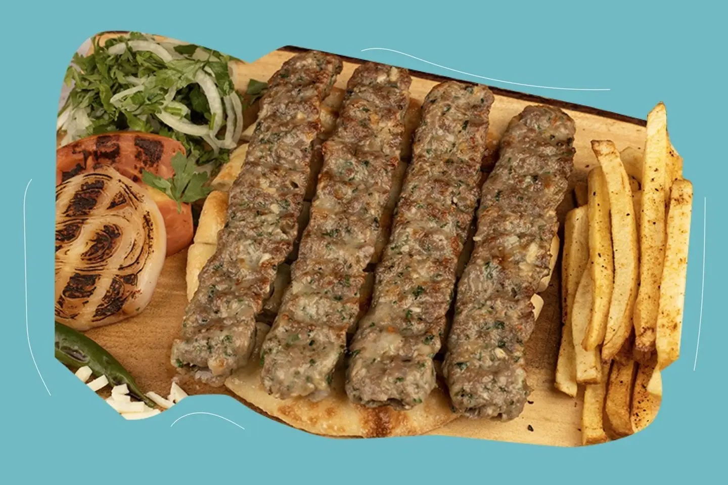 Kebab Beiti Cheese