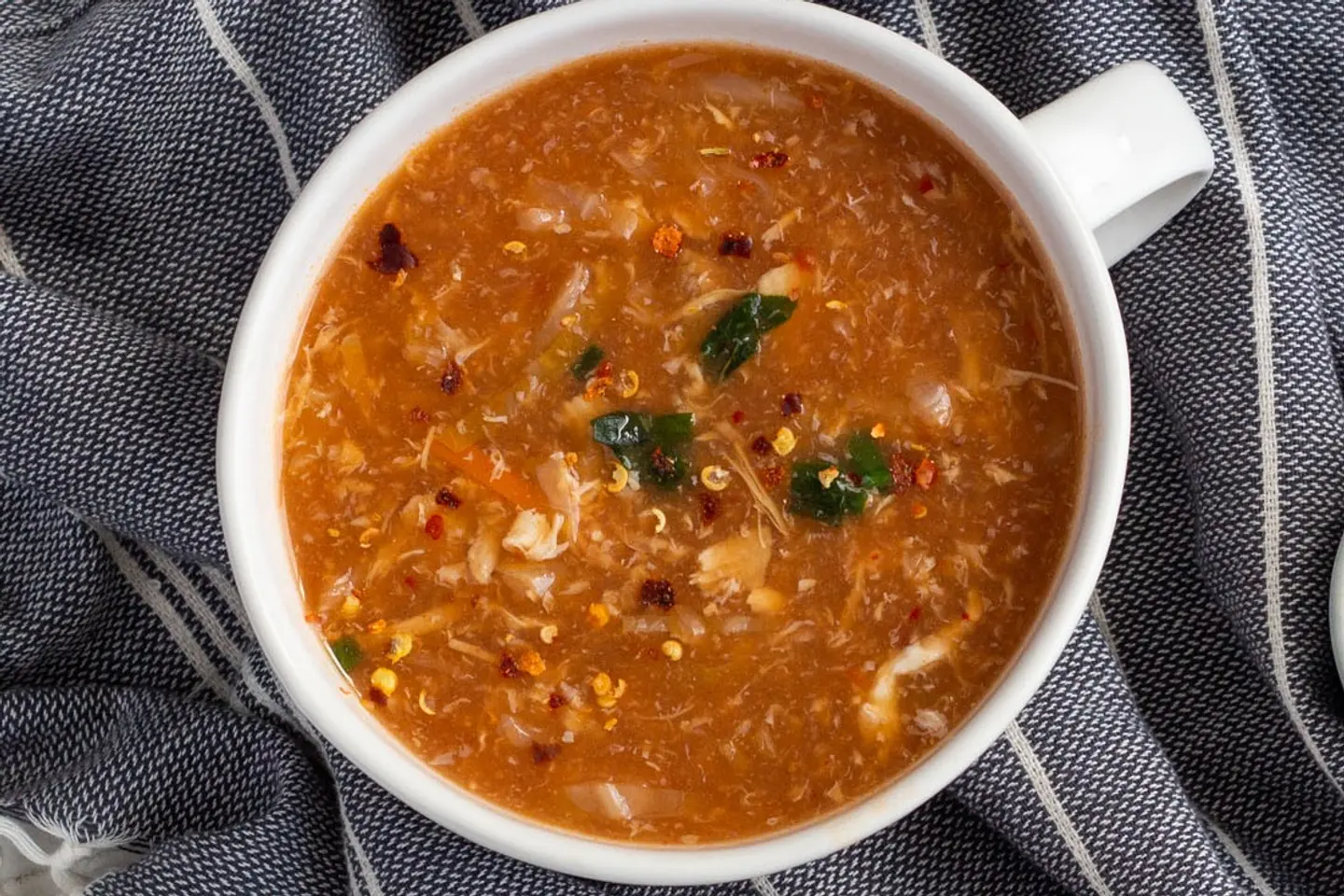 شوربة خضار حارة